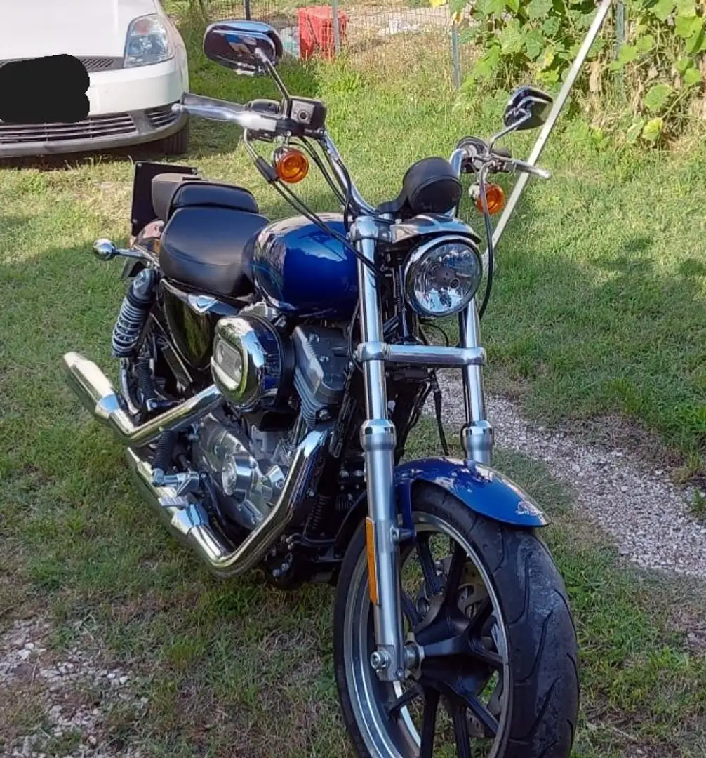 Harley-Davidson XL 883 Blu/Azzurro - 2