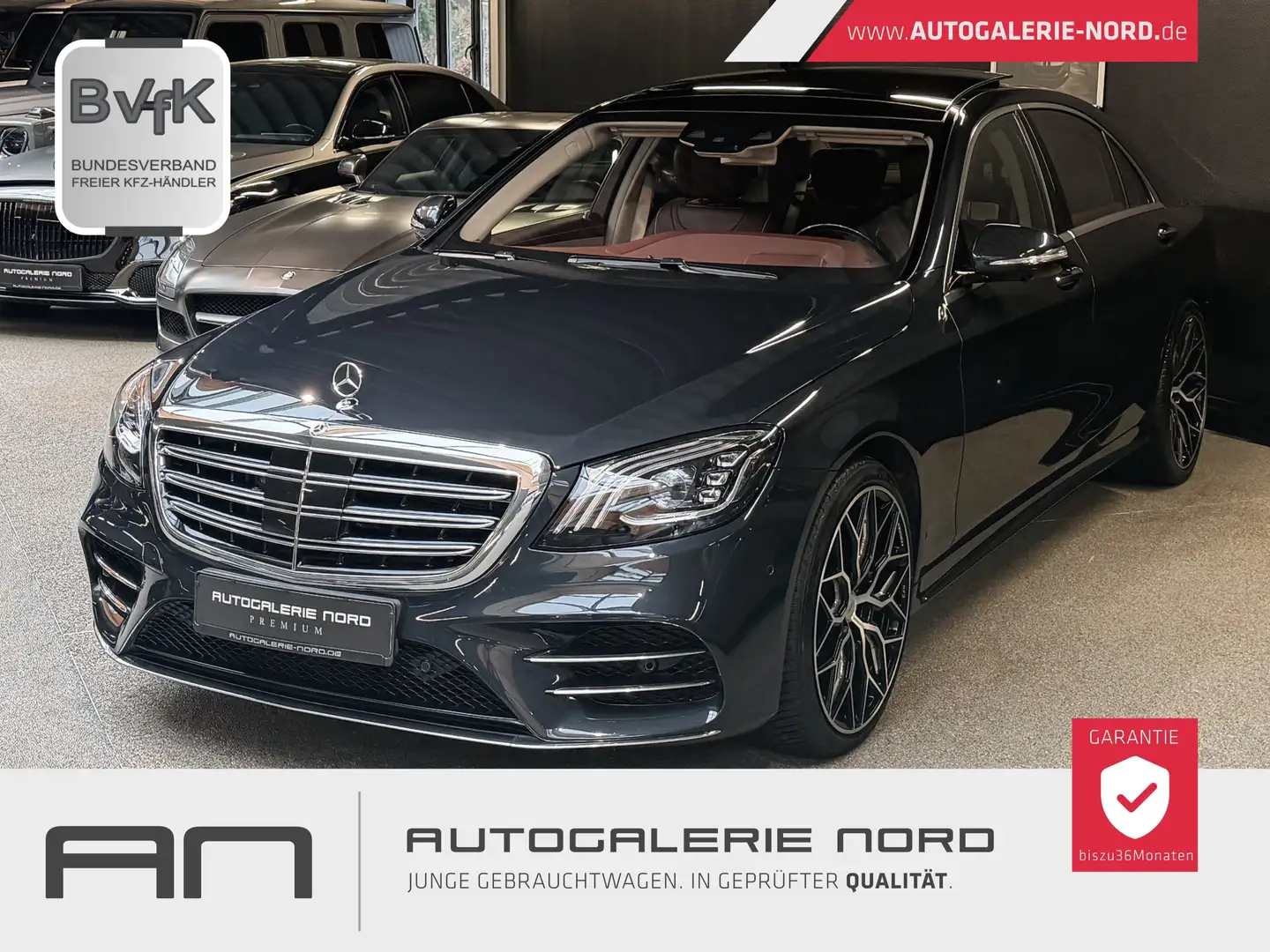 Mercedes-Benz S 560 AMG Line+Pano+3D-Burmes+Full Options+21°Vossen Noir - 1