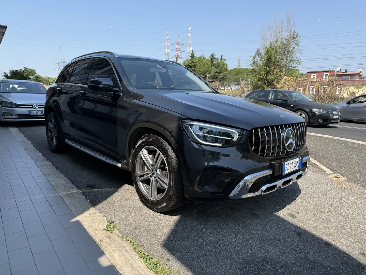 Mercedes-Benz GLC 220 CDI SPORT 4MATIC 99000 KM PERFETTA!PEDANE! Grigio - 2