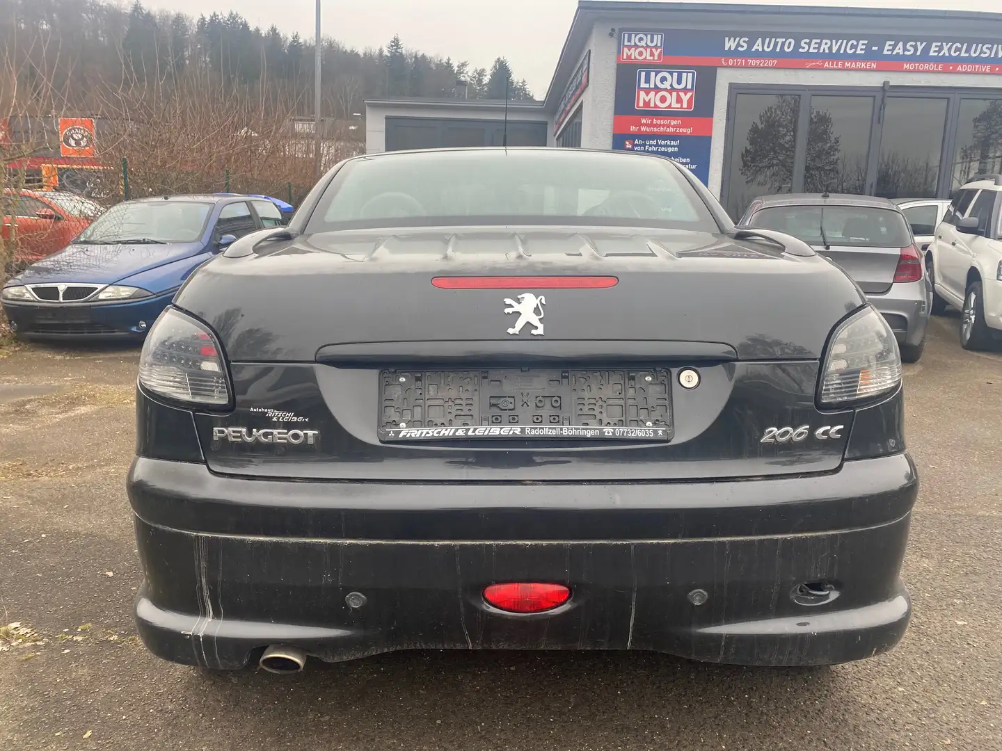 Peugeot 206 Cabriolet CC Platinum***LEDER*** Noir - 2