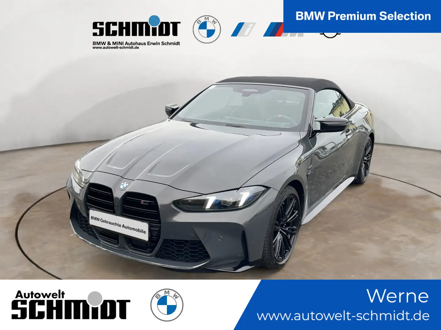 BMW M4 Competition M xDrive Cabrio / NP= 121.490,- / Grau - 1