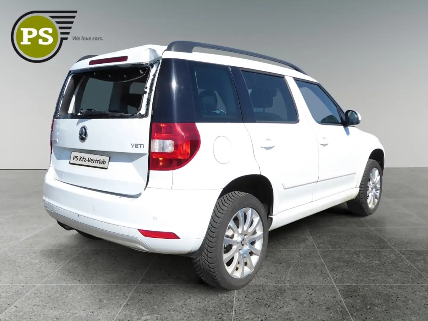 Skoda Yeti Ambition 1.4 TSI SHZ Temp PDC Klimaautom Weiß - 2