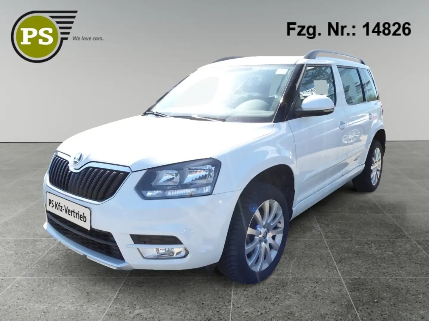 Skoda Yeti Ambition 1.4 TSI SHZ Temp PDC Klimaautom Weiß - 1