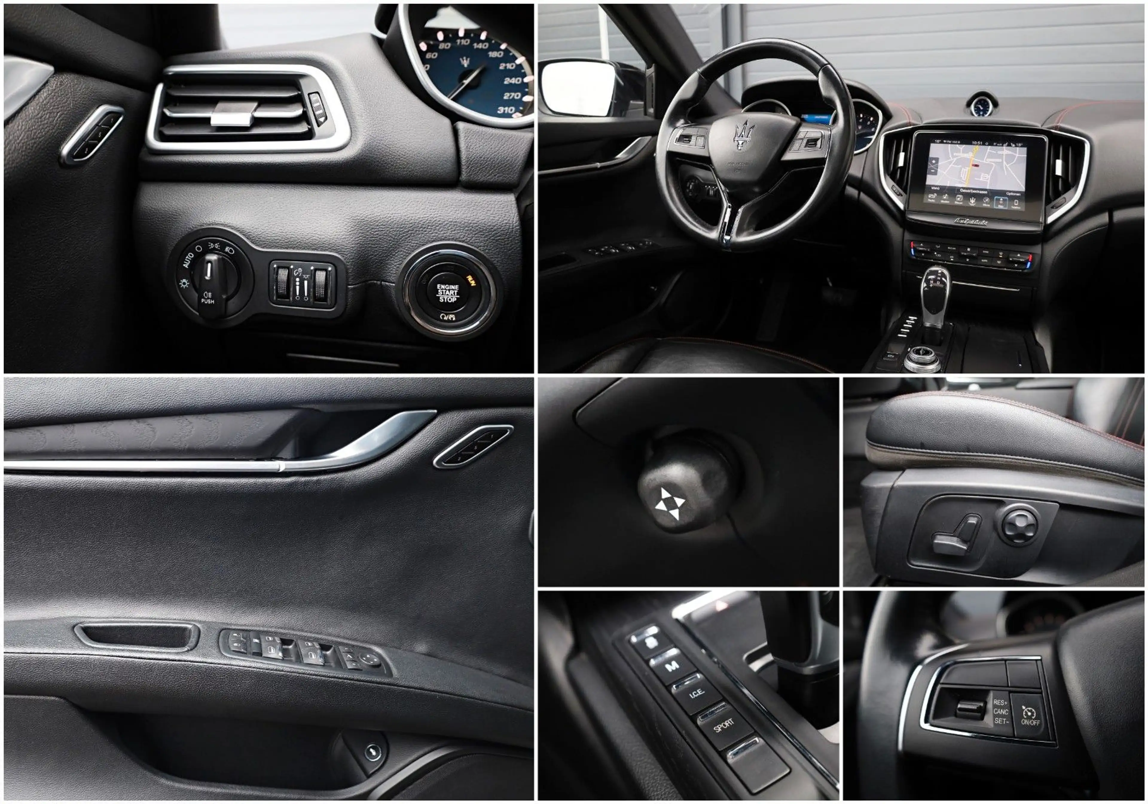 Maserati Ghibli 3.0 V6 S Q4/APPLE/SHZ/MEMORY/KAMERA/R19 — photo 14