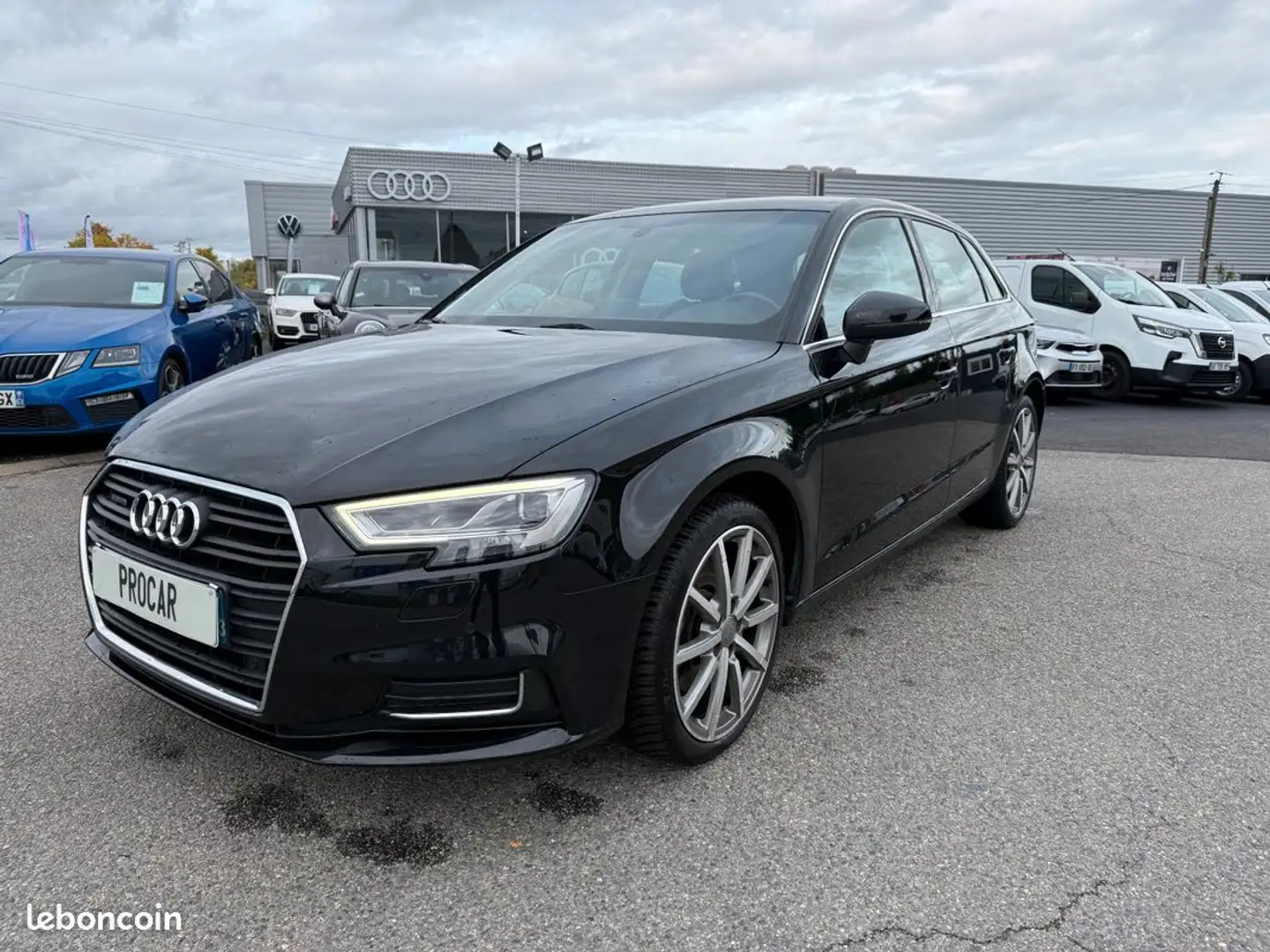Audi A3 2.0 tdi 184 design luxe quattro s-tronic 7 Negro - 1