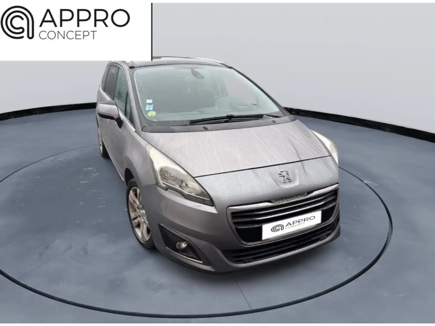 Peugeot 5008 1.6 BlueHDi S\u0026S - 120 - BV EAT6 - 7pl  Allure PHASE 2 Gris - 1