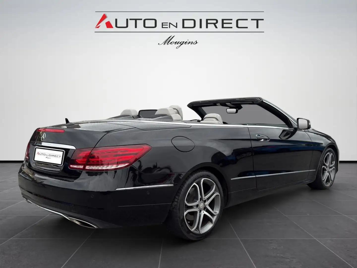 Mercedes-Benz E 250 Cabriolet E 250 CDI FAP - BVA 7G-Tronic Plus  CABRIOLET - BM 207 Executive - BVA PHASE 2 Schwarz - 2