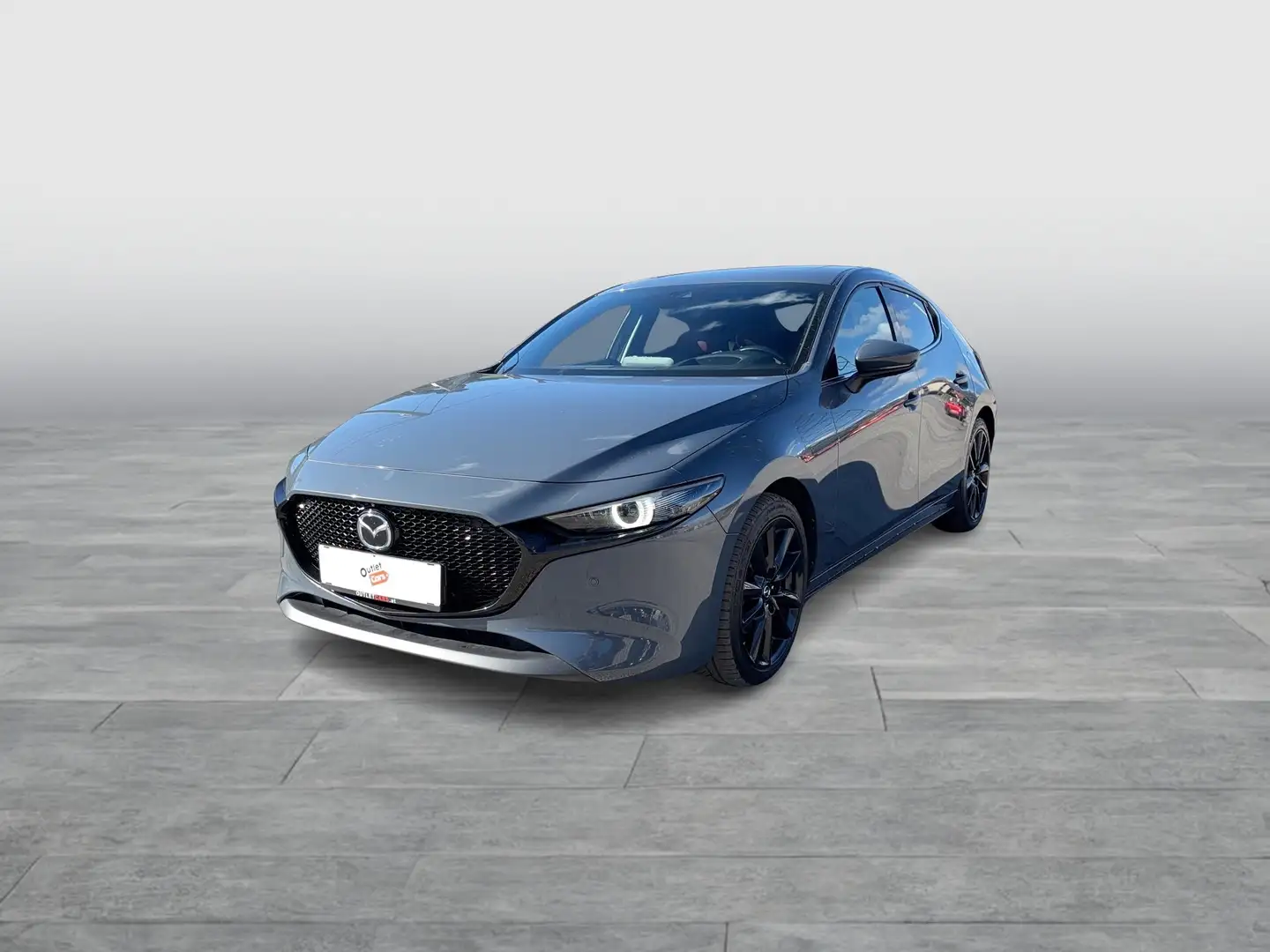 Mazda 3 Mazda 3 2.0 SKYACTIV-X GT ASSIST+MATRIX+LED+NAVI Grau - 2