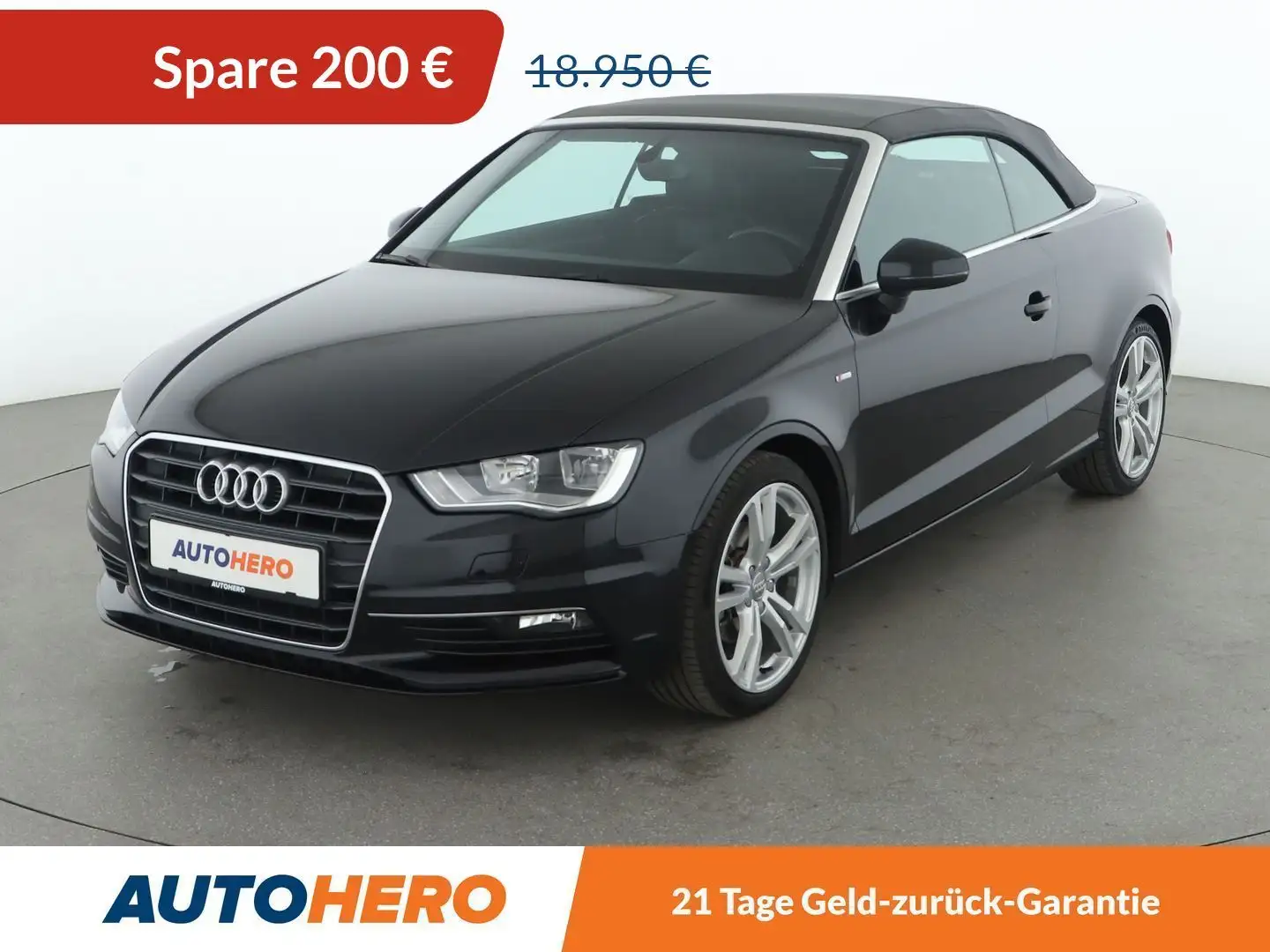 Audi A3 1.4 TFSI S line Sportpaket*S-LINE*NAVI*TEMPO* Schwarz - 1