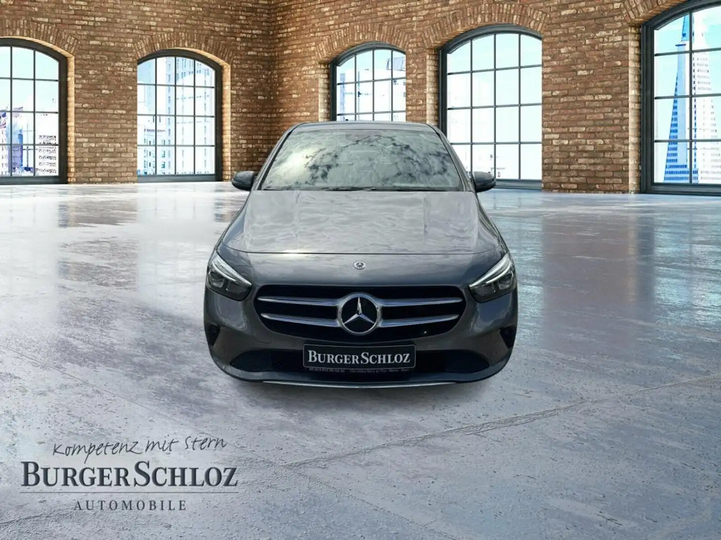 Mercedes-Benz B 180 PDC SHZ LED SpurH el.Heck AUT Navi KAM Gris - 2