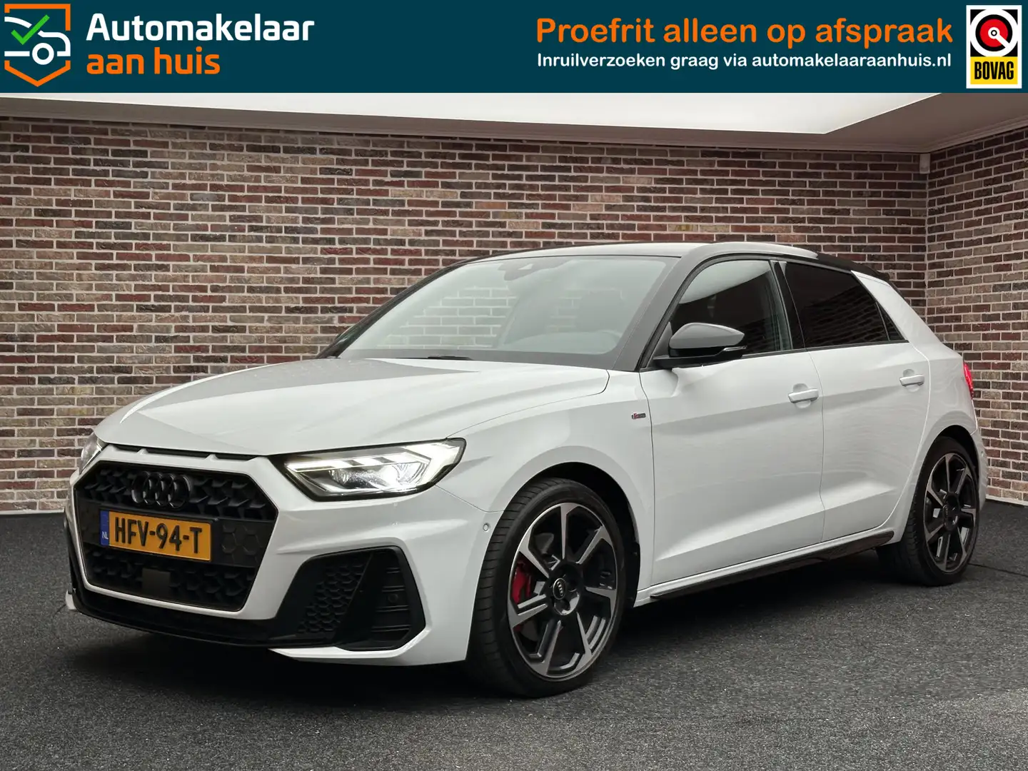 Audi A1 Sportback 35 1.5TFSI 150PK S edition Automaat S-li Blanc - 1