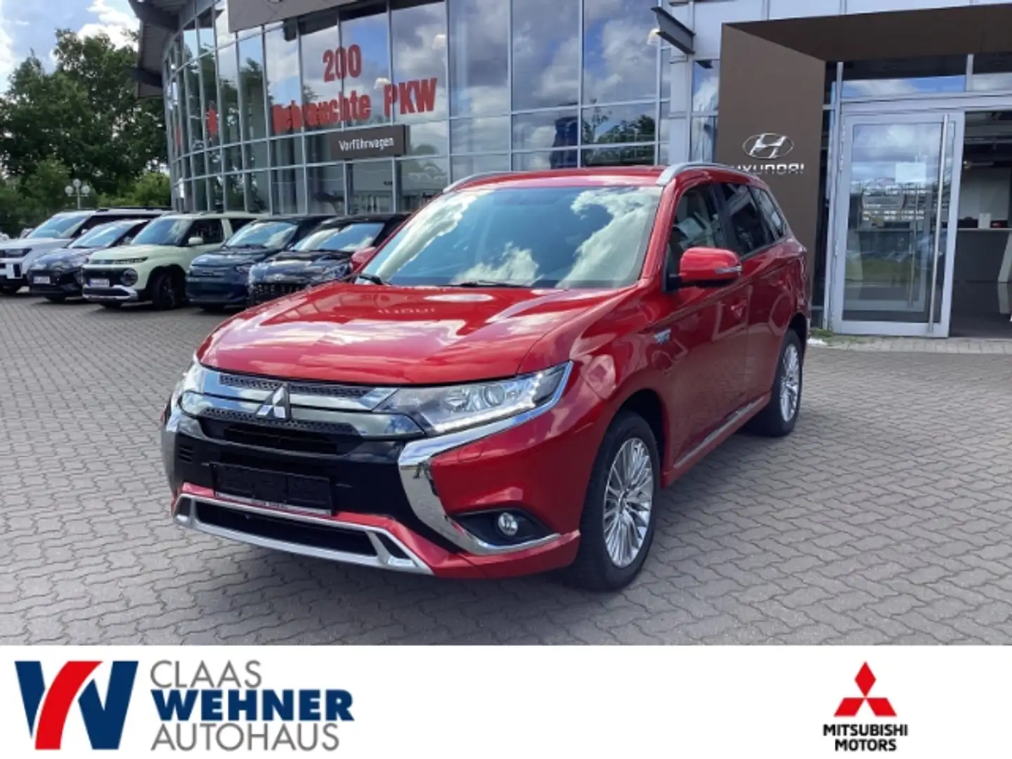 Mitsubishi Outlander PHEV Basis 4WD 2.4 Plug-in Hybrid EU6d-T Rot - 1