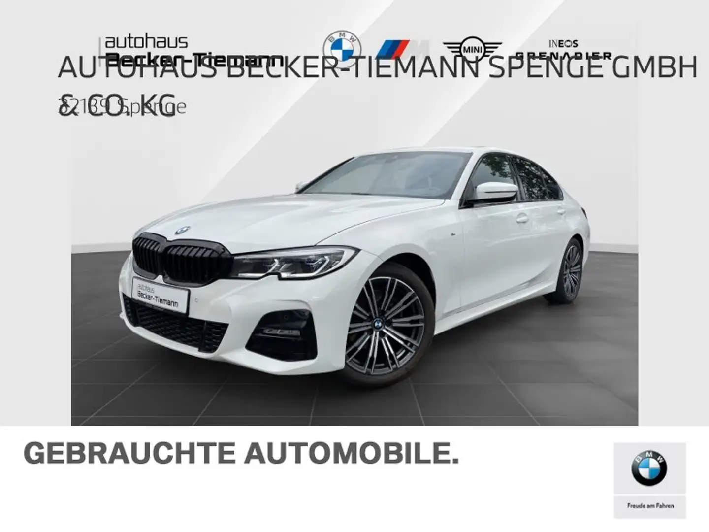 BMW 320 i AUT.*M SPORTPAKET*LASER*KEYLESS*LC.PROF.*HIFI*CA Wit - 1