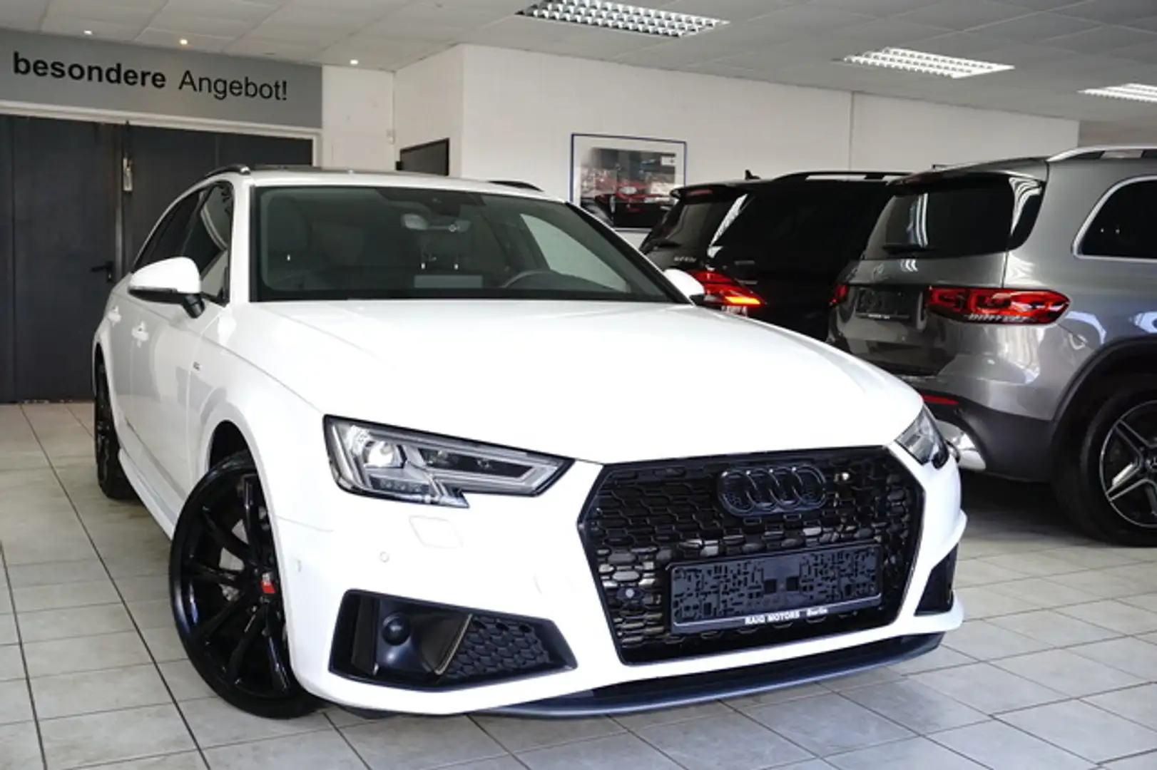 Audi A4 Avant 45 TFSI design S line HUD LEDR PANO LED Weiß - 2