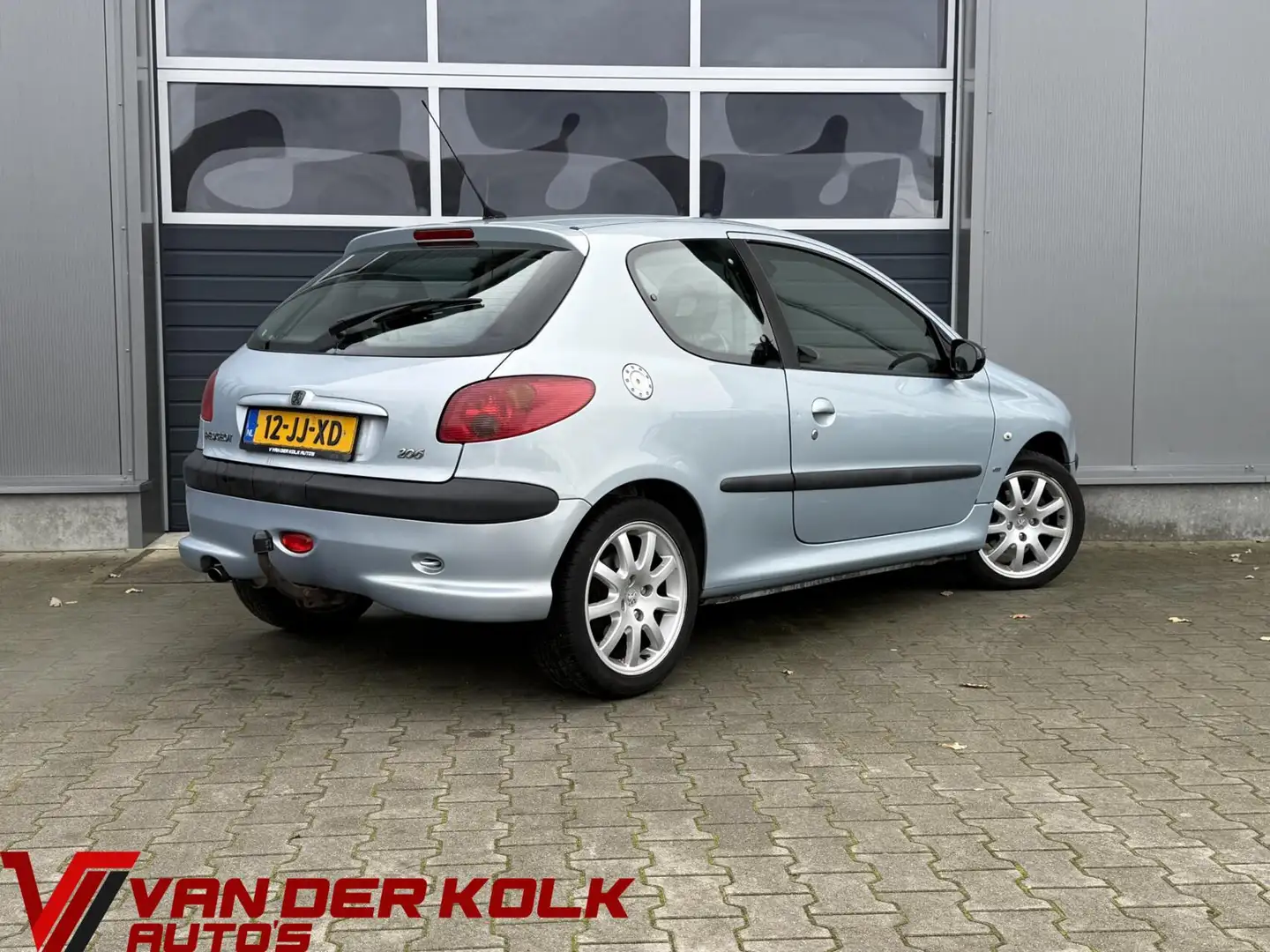 Peugeot 206 2.0-16V GTI Half Leder Climate Lichtmetaal Trekhaa Grijs - 2