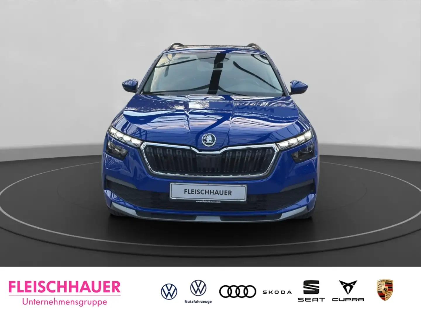 Skoda Kamiq Clever 1.0 TSI DSG Navi Digitales Cockpit LED ACC Blau - 2