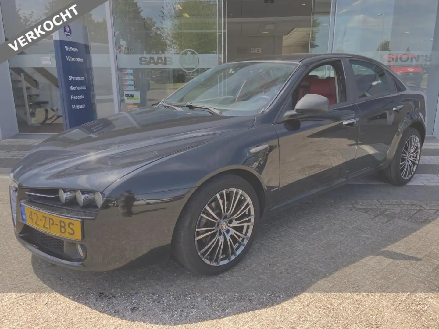 Alfa Romeo 159 1.8 mpi Distinctive VERKOCHT Black - 1