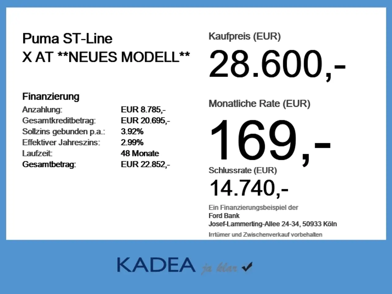 Ford Puma ST-Line X AT **NEUES MODELL** 360°*NAVI*B&O*BLIS 5