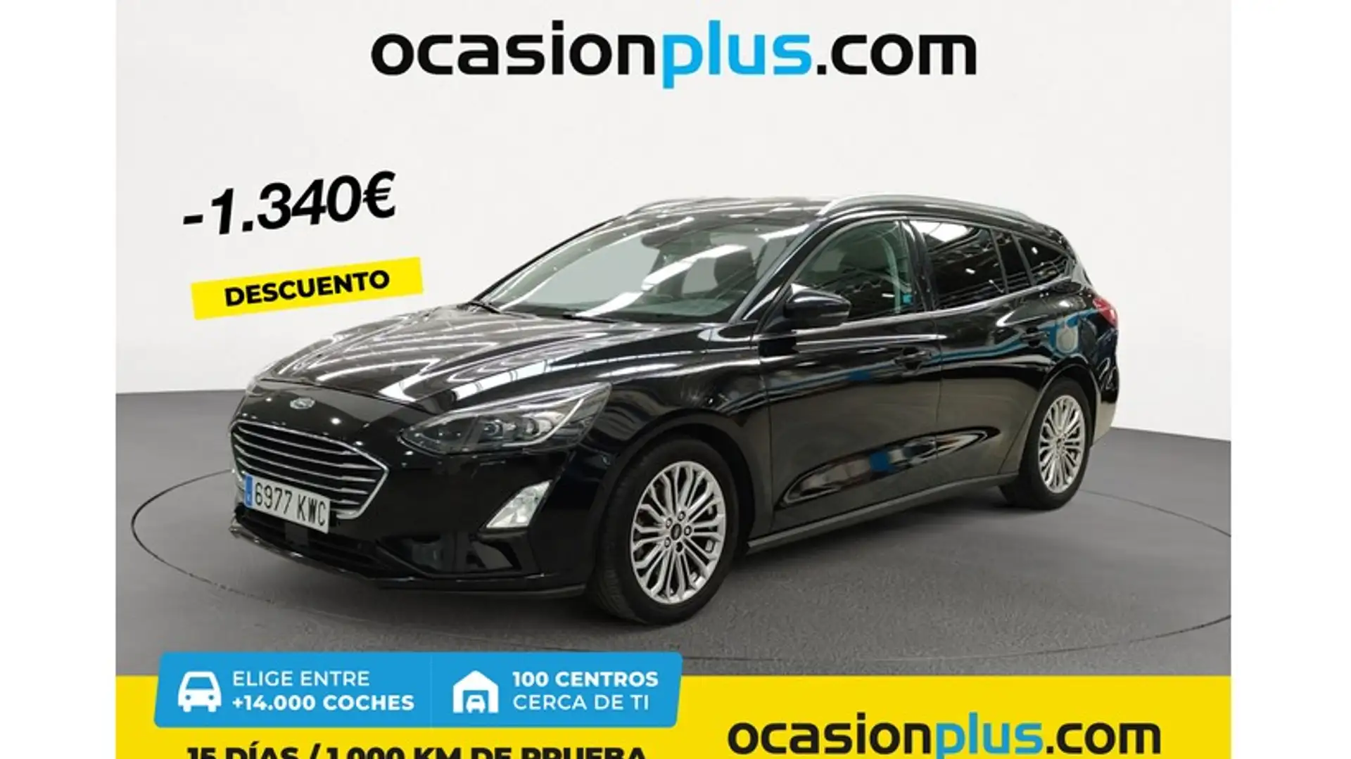 Ford Focus Sportbreak 1.0 Ecoboost Titanium Nero - 1