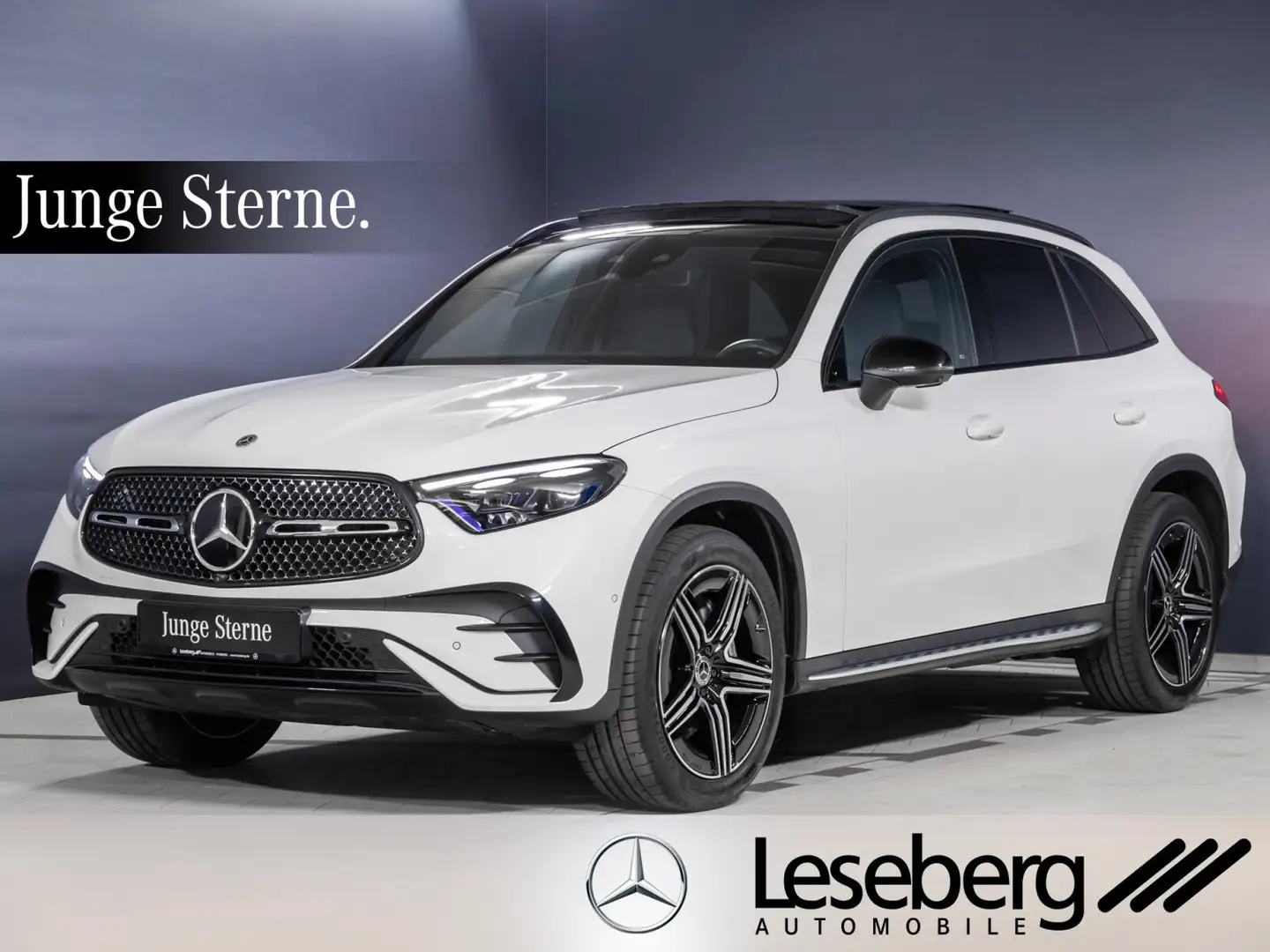 Mercedes-Benz GLC 300 GLC 300 d 4M AMG DIG.LIGHT/AHK/Distro/Pano/360°/ Weiß - 1