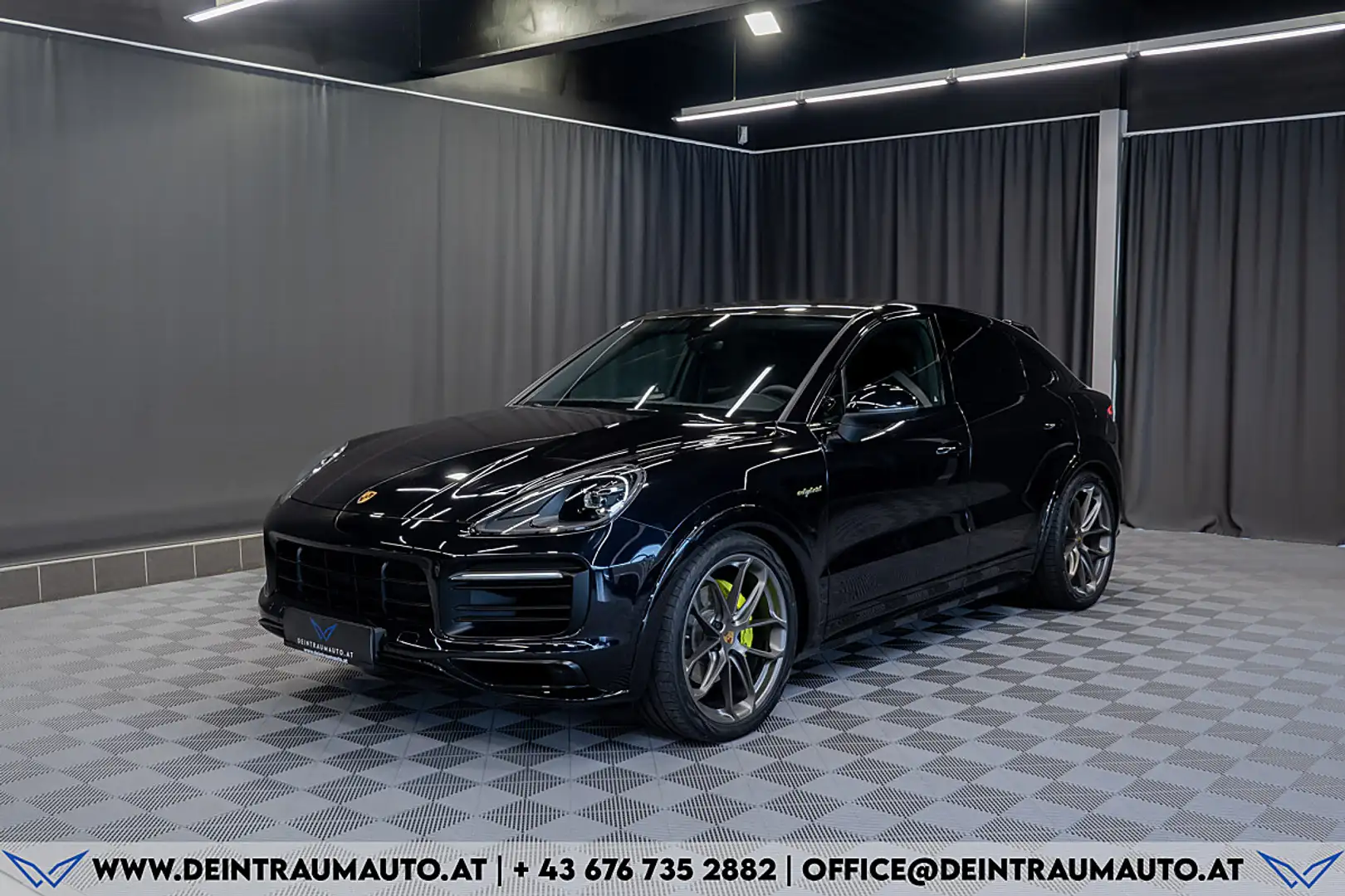 Porsche Cayenne Coupe E-Hybrid*Carbon-Leichtbau*AHK*Sport-Chron... Schwarz - 1