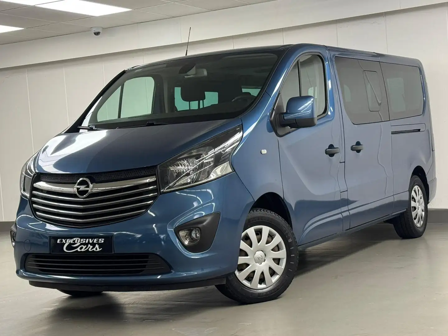 Opel Vivaro 1.6 CDTI 120CV LONG CHASSIS 6 PLACES CAMERA GPS Blauw - 1