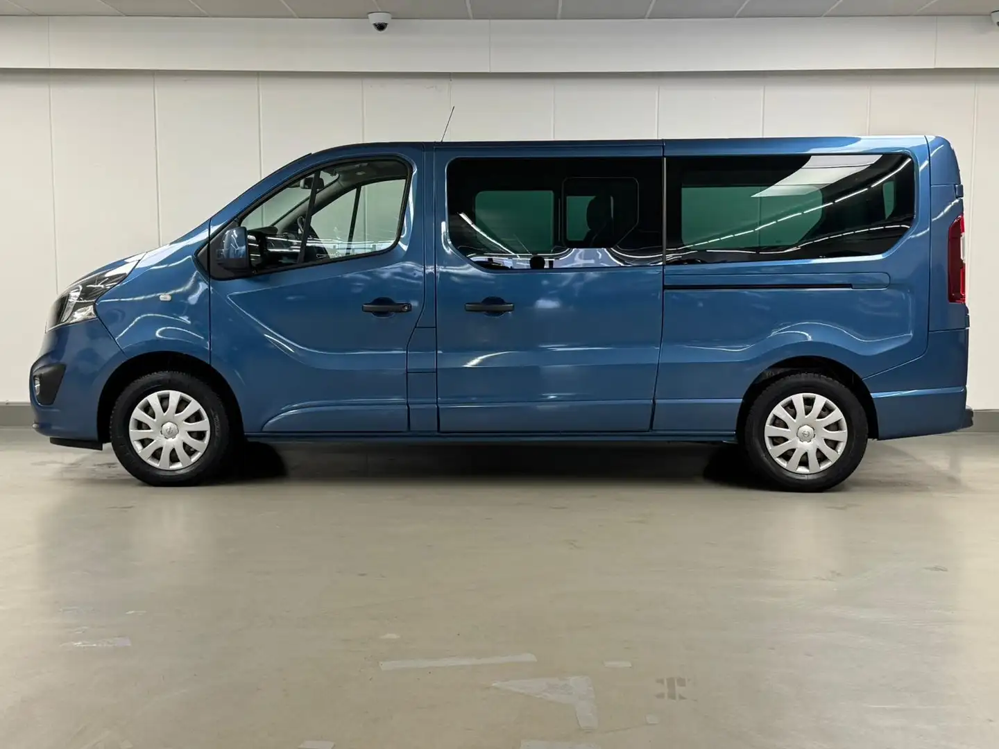 Opel Vivaro 1.6 CDTI 120CV LONG CHASSIS 6 PLACES CAMERA GPS Blauw - 2