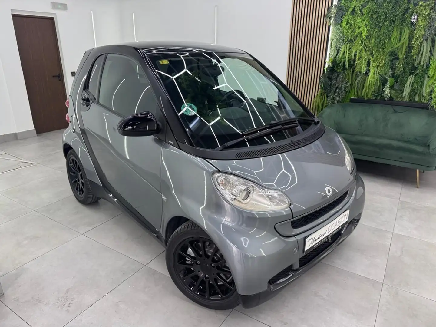 smart forTwo Coupé 52 Passion Aut. Gris - 1