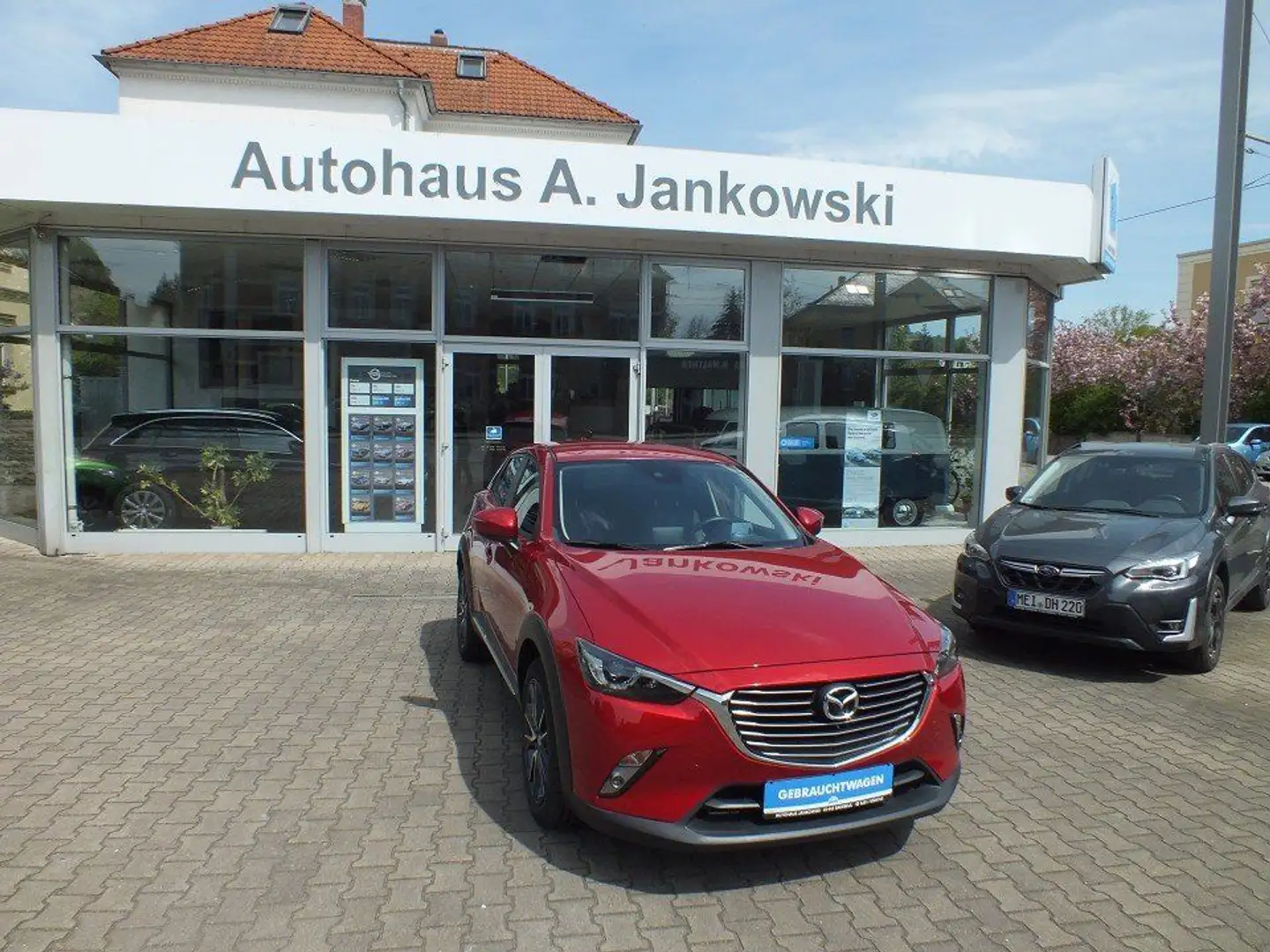 Mazda CX-3 SKYACTIV-G 120 PS Sports-Line+Navi Rouge - 1