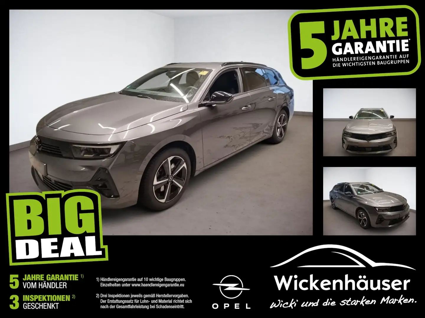 Opel Astra L Sports Tourer 1.2 Turbo GS ACC+AHK+LED Grau - 1