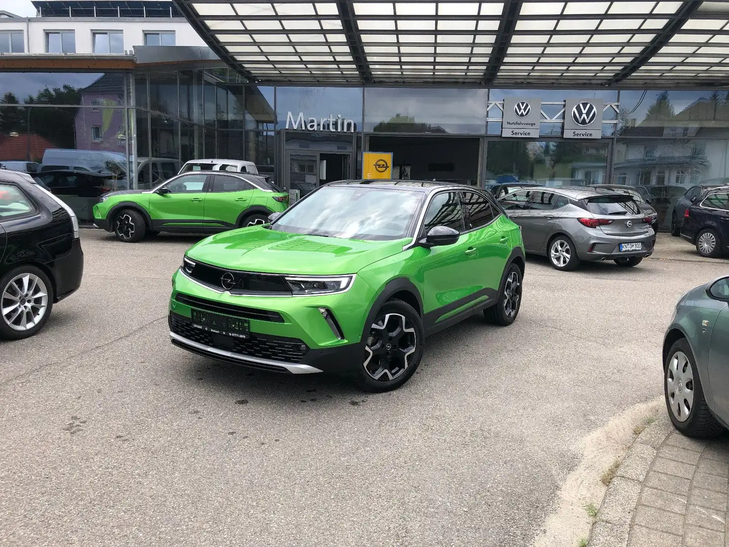 Opel Mokka-E Ultimate Automatik Grün - 1