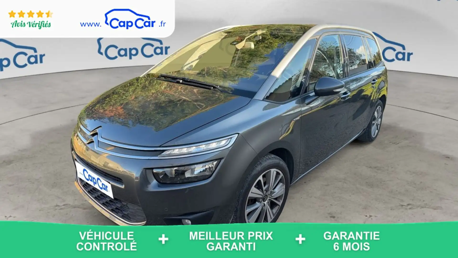 Citroen Grand C4 Picasso 1.6 BlueHDi 120 ETG6 Exclusive - Automatique - 1