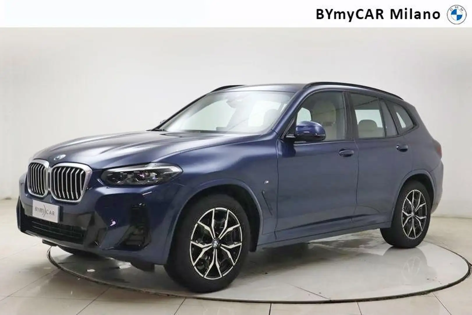 BMW X3 xdrive20d mhev 48V Msport auto Blu/Azzurro - 1