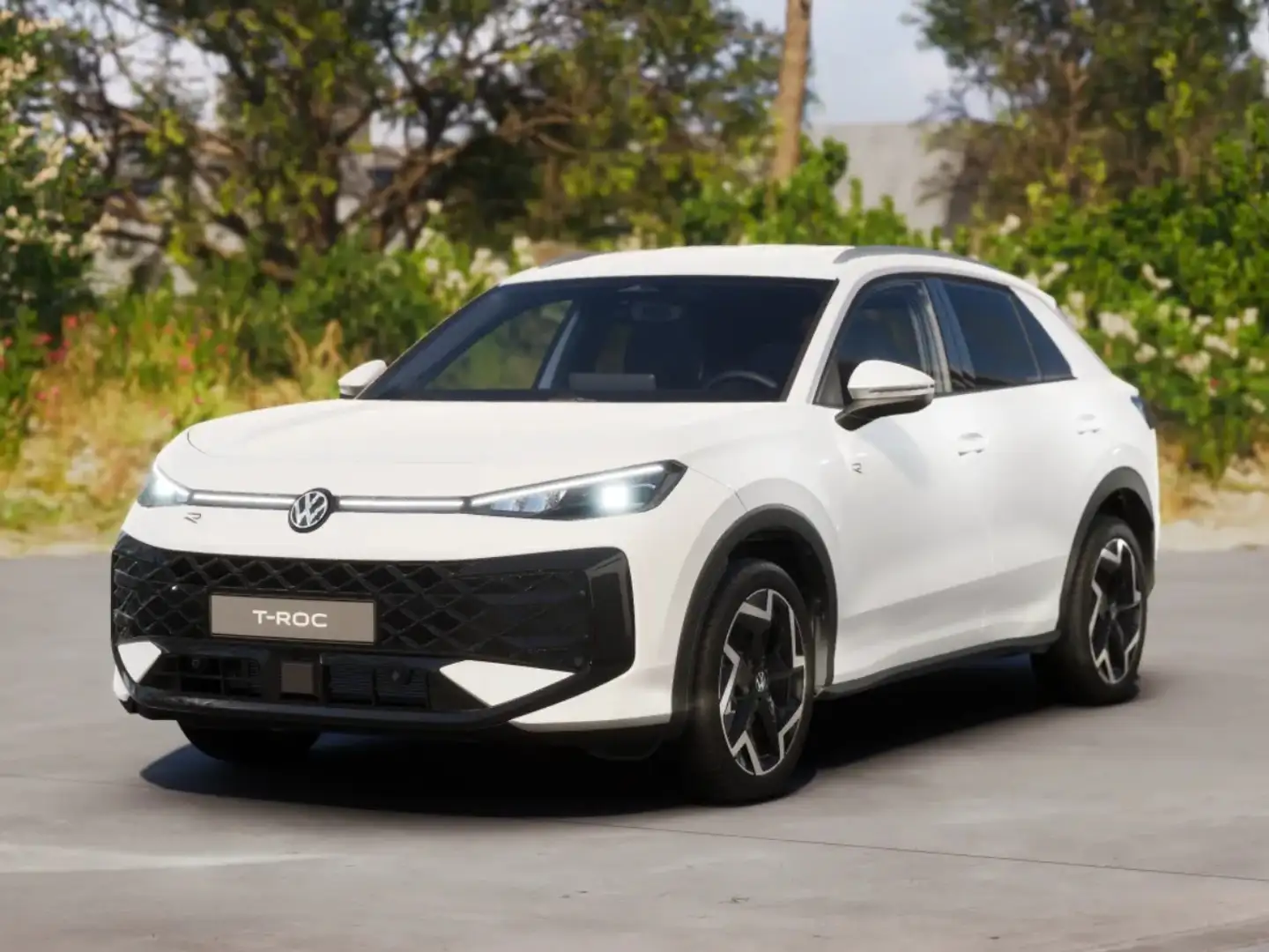 Volkswagen T-Roc R-Line 1.5 l TSI OPF DSG Zwart - 2