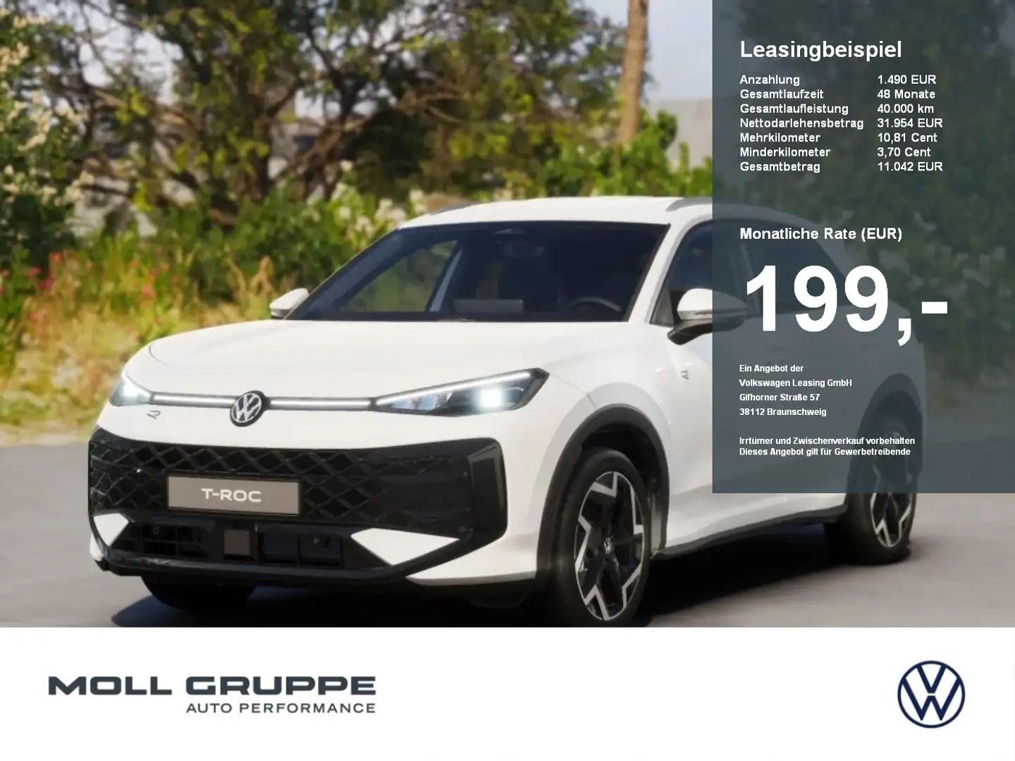 Volkswagen T-Roc R-Line 1.5 l TSI OPF DSG Zwart - 1