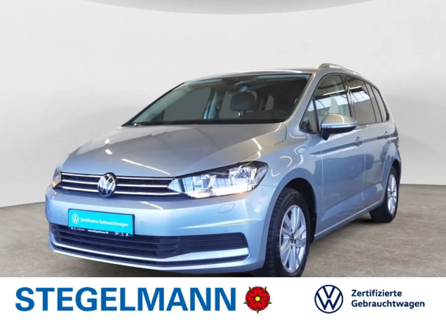Volkswagen Touran 1.5 TSI DSG Comfortline 7-Sitzer *AHK*Nav Silber - 1