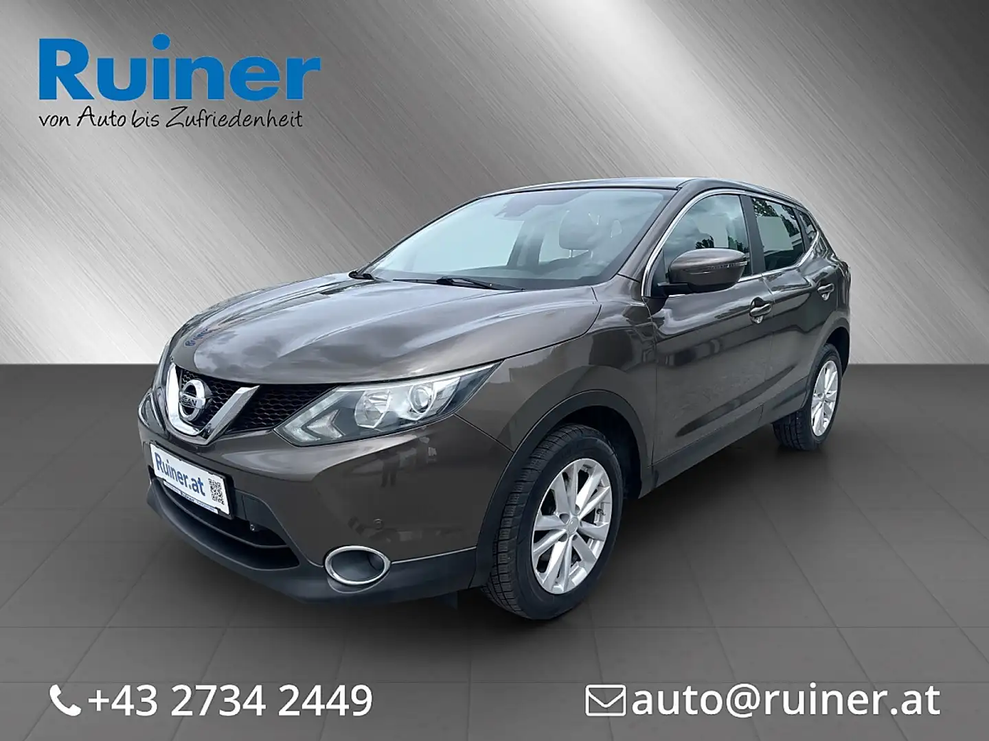 Nissan Qashqai 1,2 DIG-T Acenta Braun - 1