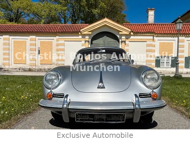 Porsche 356 B 1600C Ex Italia Argento/Rosso
