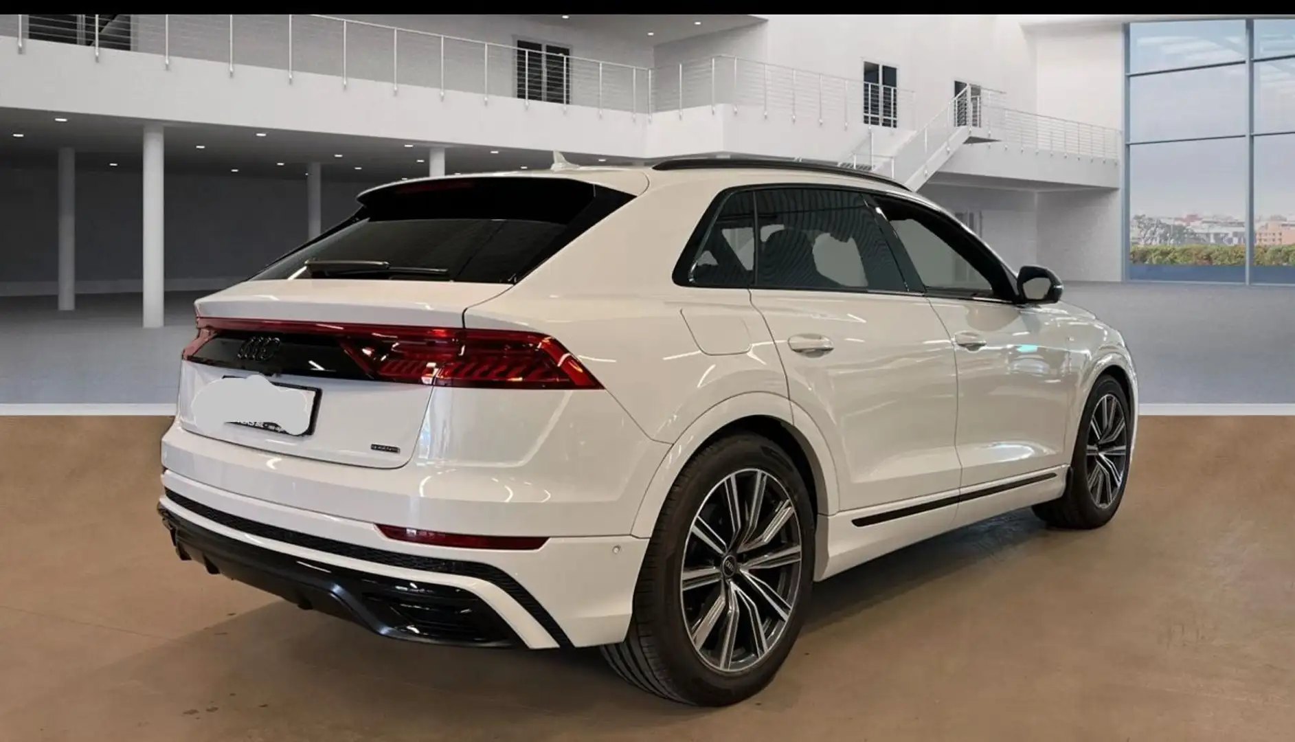 Audi Q8 60 TFSI e Quattro S Line Navi K-360 B&O MATRI Blanc - 2