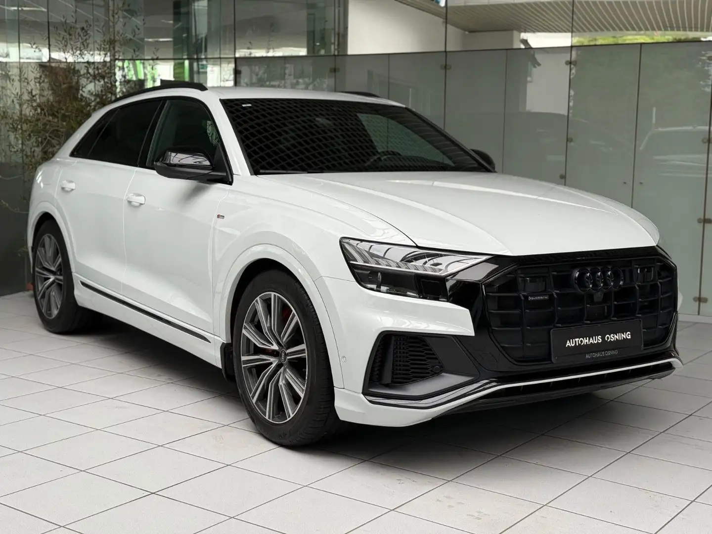 Audi Q8 60 TFSI e Q S LINE NAVI K-360 B&O SOFTCLOSE Weiß - 1