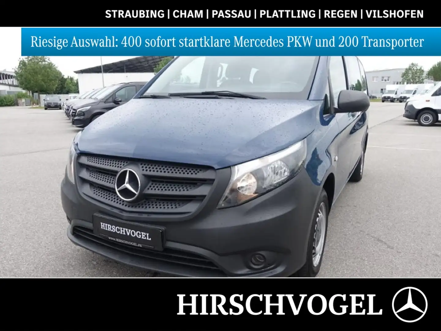 Mercedes-Benz Vito 114 CDI Tourer lang 8-Sitzer Klima Blau - 1