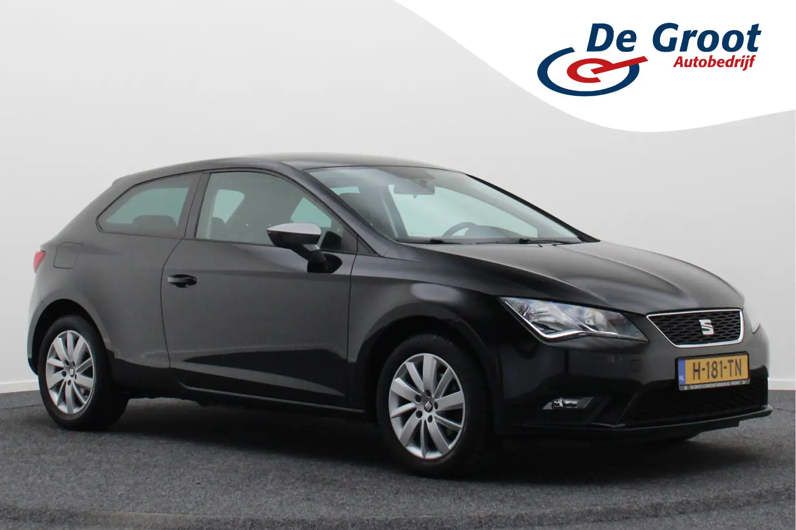 SEAT Leon 1.0 EcoTSI Style Connect Airco, Bluetooth, Radio C Noir - 1