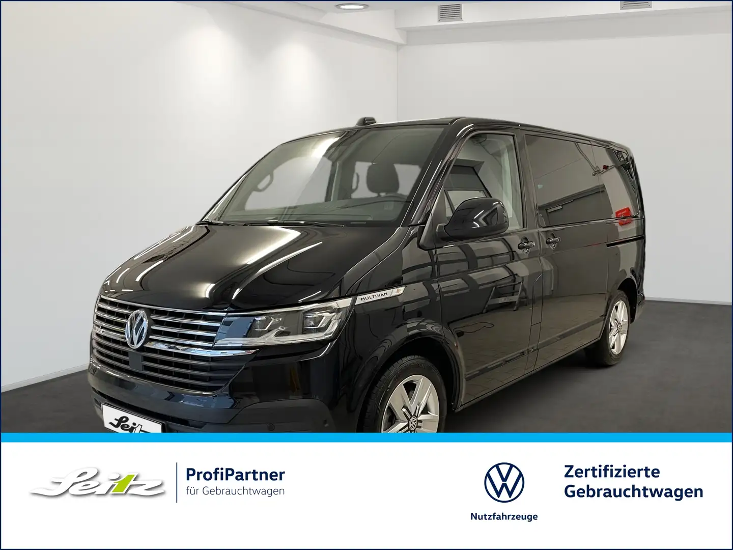 Volkswagen T6.1 Multivan 2.0 TDI 4M KR Comfortline *7-SITZER*AHK*LED*KAMERA Negru - 1
