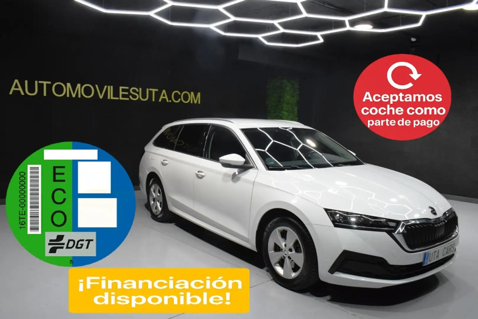 Skoda Octavia Combi 1.0 TSI MHEV Ambition DSG 81kW Blanco - 1