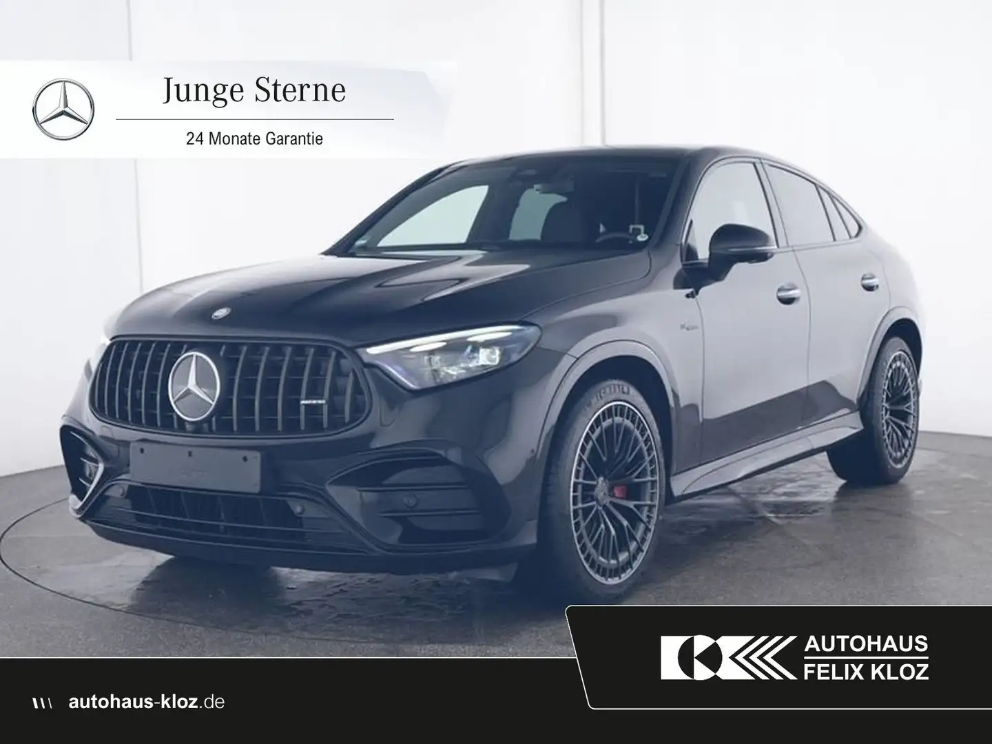 Mercedes-Benz GLC 43 AMG GLC 43 4M AMG Coupé*Distronic*Standheiz*AHK*Pano Zwart - 1