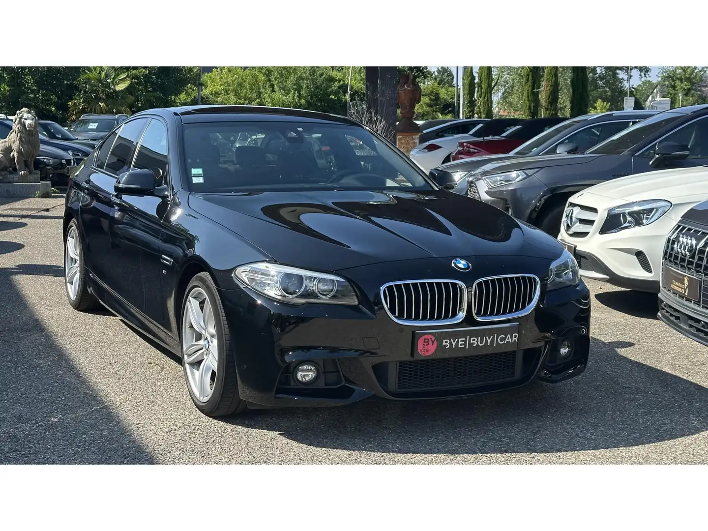 BMW 525 525d M Sport - BVA Sport  BERLINE F10 LCI 525d PHA Schwarz - 2
