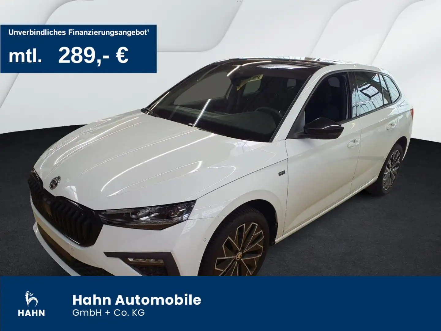 Skoda Scala 1.0TSI DSG Drive LED Navi Pano ACC CAM APP Weiß - 1