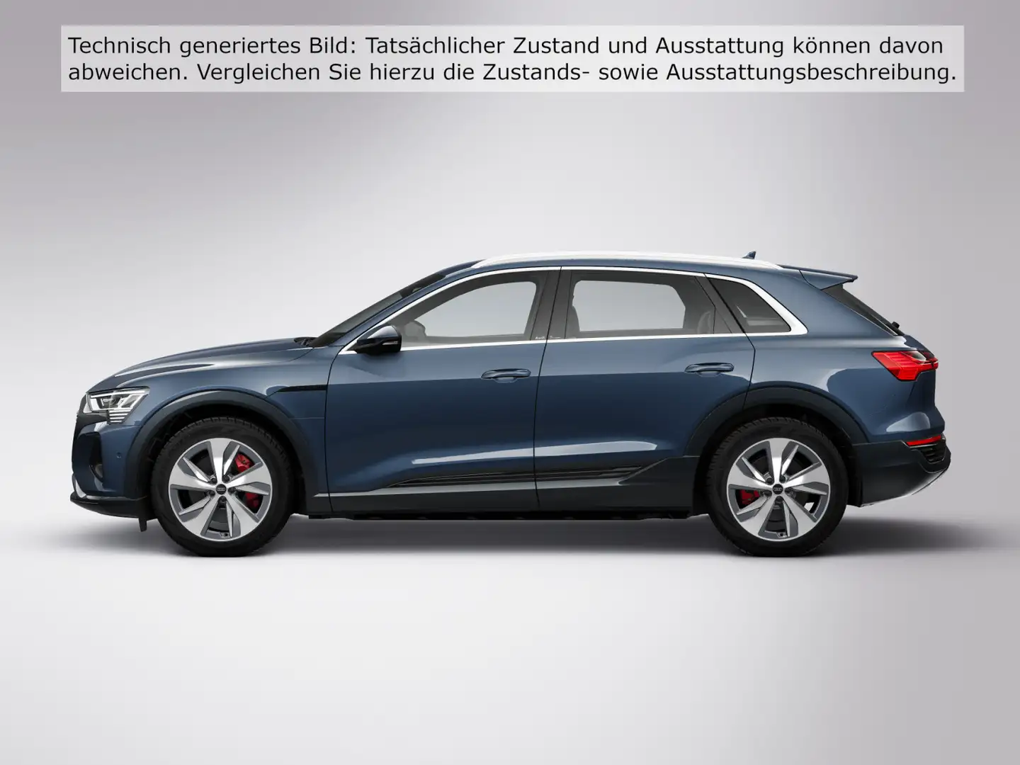 Audi Q8 e-tron 50 QUATTRO ADVANCED *MATRIX*HEADUP*KAM Blau - 2