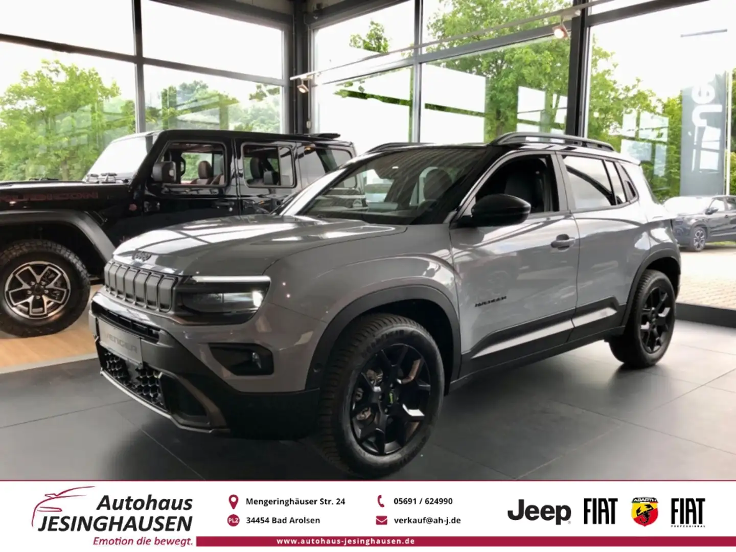 Jeep Avenger Overland MHEV 4xe+ACC+Rückfahrkam+Keyles Navi Lede Gris - 1