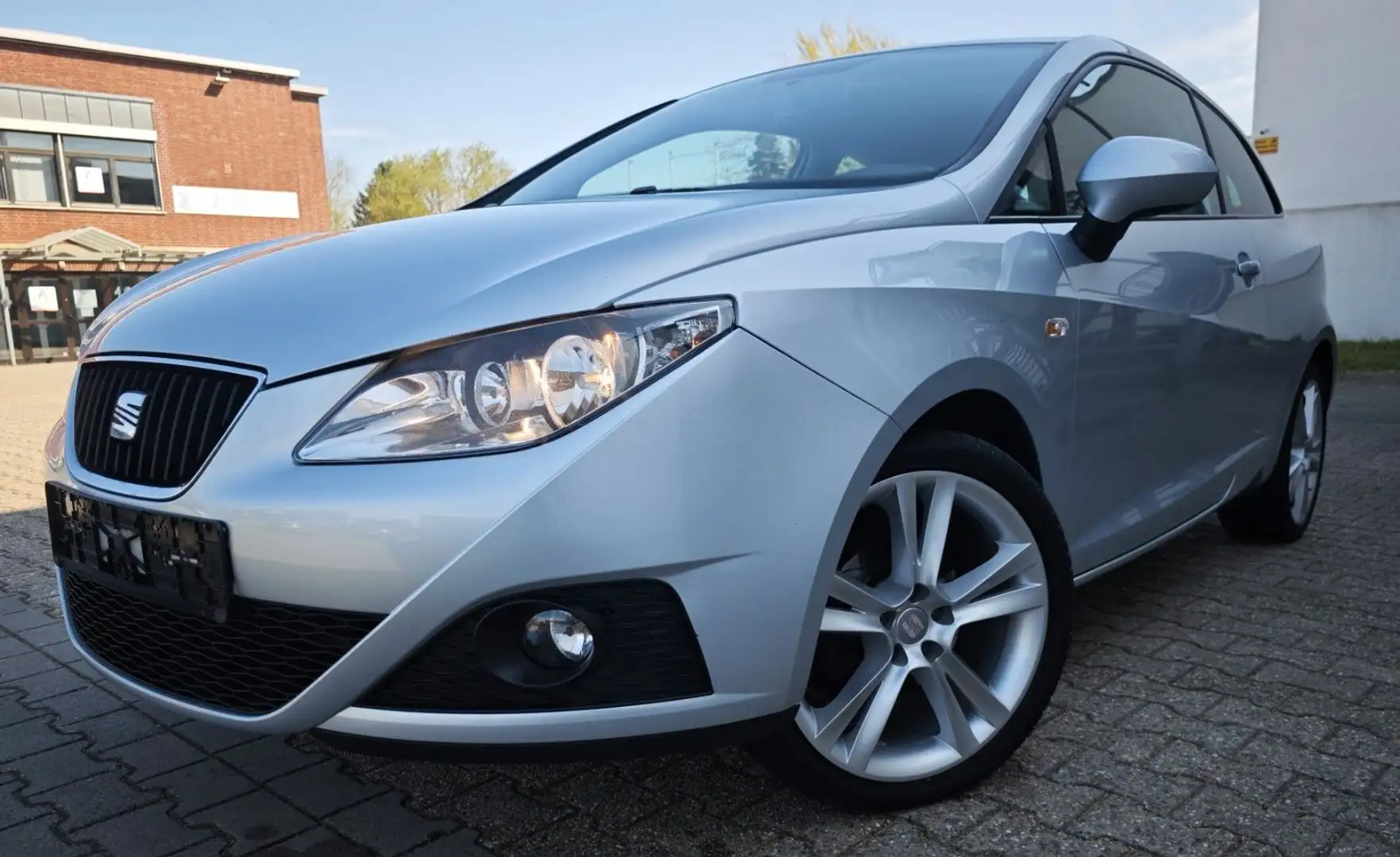 SEAT Ibiza SC Sport LPG gas Temp/Sportsitze Argent - 2